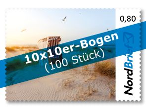 100er Nordbrief Ostsee - Briefmarke Standardbrief - Bündelangebot*