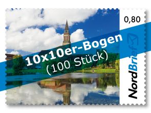 100er Kieler Rathaus - Briefmarke Standardbrief - Bündelangebot*