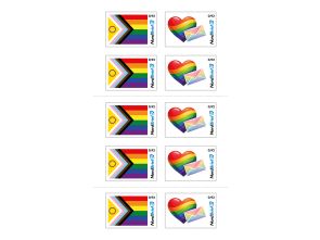 Markenheft 0,92 Euro Postkarte & Standardbrief "PRIDE"