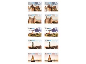20 Jahre NordBrief - Briefmarke Standardbrief