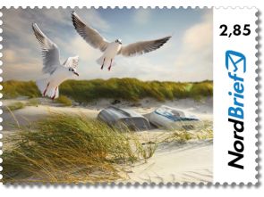 Markenheft 2,85 Euro Maxibrief "Ostsee"
