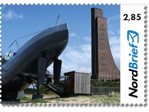 Markenheft 2,85 Euro Maxibrief "Region Kiel"