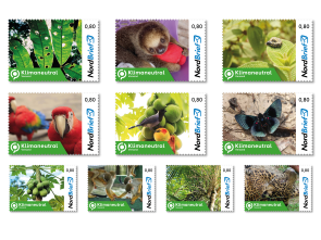 Natürlich klimaneutral - Briefmarke Standardbrief - Mischbogen
