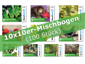 100er Natürlich klimaneutral - Briefmarke Standardbrief - Bündelangebot*