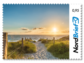 Nordbrief Ostsee - Briefmarke Kompaktbrief