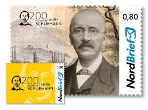 200 Jahre Heinrich Schliemann - Standardbrief